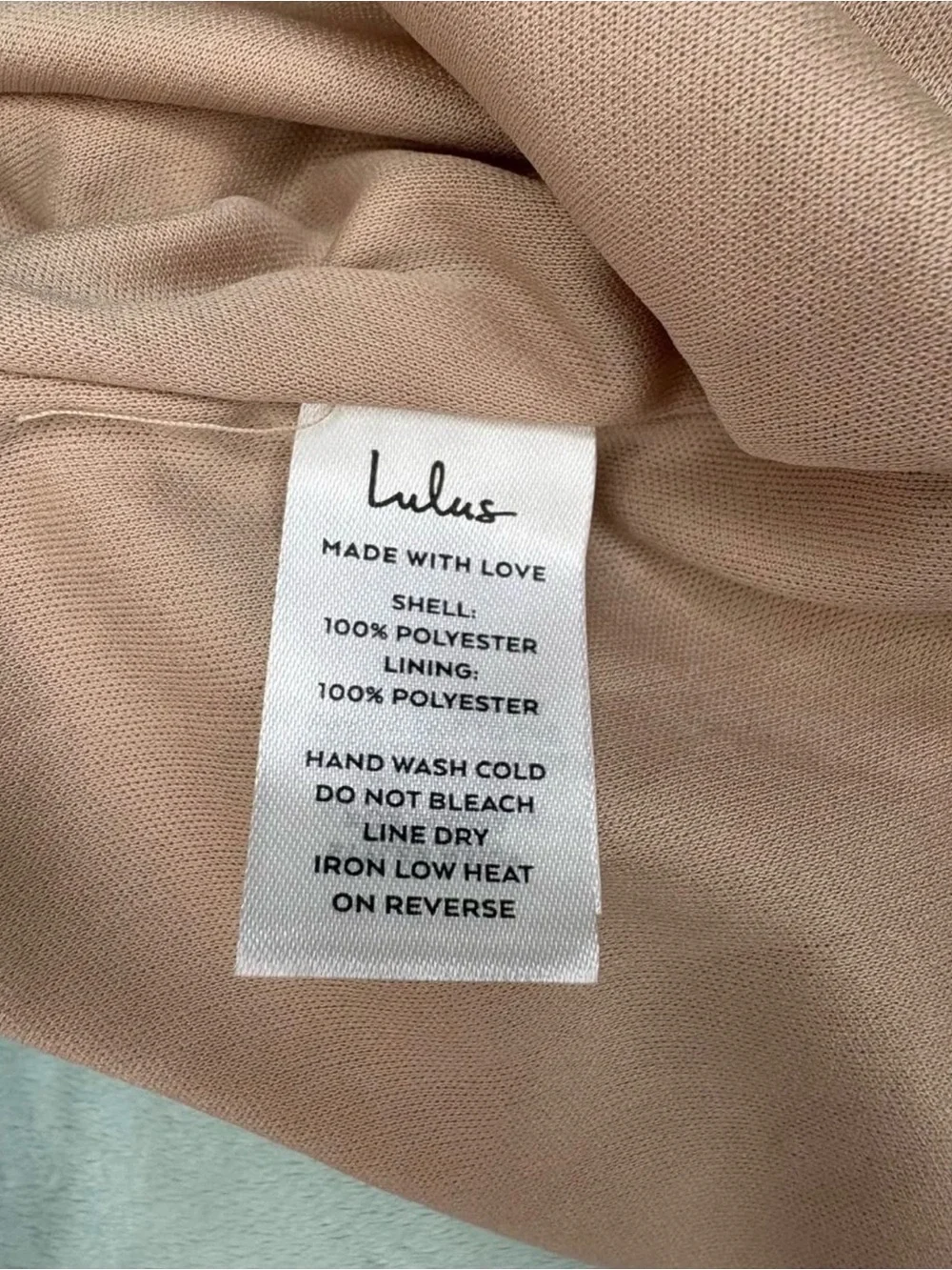 Lulu's Champagne Sequin Pencil Skirt